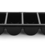 Bestekbak, HENDI, Zwart, 530x325x(H)100mm