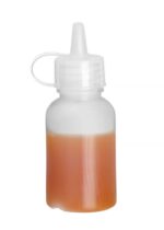 Mini saus dispenser - set van 4 stuks., HENDI, 0,05L, Transparant, ⌀35x(H)100mm