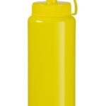 Dispenser flacon, HENDI, 0,7L, Geel, ⌀70x(H)240mm