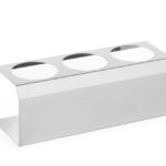 Saus standaard, HENDI, 3 gaten ø70 mm, 274x102x(H)98mm