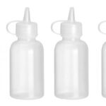 Mini saus dispenser - set van 4 stuks., HENDI, 0,05L, Transparant, ⌀35x(H)100mm