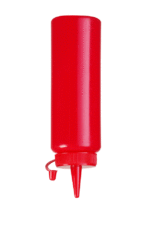 Dispenser flacon, HENDI, 0,2L, Rood, ⌀50x(H)185mm - Afbeelding 3