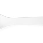 Saladelepel, HENDI, 0,03L, Wit, 235x55mm