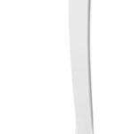 Saladelepel, HENDI, 0,06L, Wit, 335x70mm