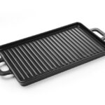 Mini grillpan Little Chef, HENDI, Zwart, 320x162x(H)20mm