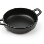 Mini ronde pan Little Chef, HENDI, Zwart, 150x115x(H)37mm