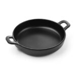 Mini ronde pan Little Chef, HENDI, Zwart, 189x147x(H)37mm