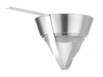 Zeef conisch met draadgaas, versterkt, HENDI, 505x250x(H)200mm