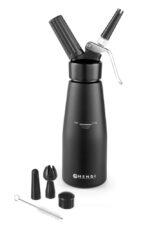 Slagroomapparaat zwart, HENDI, Kitchen Line, 0,95L, Zwart, ⌀95x(H)320mm - Afbeelding 6