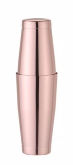 Tin-on-Tin Boston shaker, BarUp, 0,8L, Koper, ⌀90mm