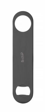 Flesopener, BarUp, Zwart, 180x40mm