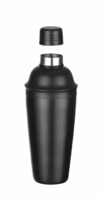 Cobbler shaker 3-delig, BarUp, Zwart, ⌀85x(H)240mm - Afbeelding 2