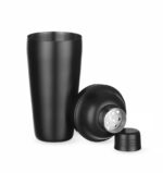 Cobbler shaker 3-delig, BarUp, Zwart, ⌀85x(H)240mm - Afbeelding 3