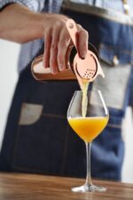 Hawthorne strainer, BarUp, Koper, 160x75x(H)15mm - Afbeelding 7