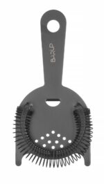 Hawthorne strainer, BarUp, Zwart, 160x75x(H)15mm