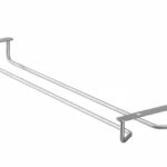 Glazenhouder, BarUp, 408x115x(H)30mm