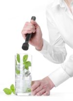 Cocktail muddler, BarUp, Puntige kop, Zwart, ⌀34x207mm - Afbeelding 7