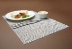 Placemat, geometrisch patroon – set, HENDI, Groen, 6 st., 450x300mm - Afbeelding 5
