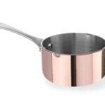 Steelpannetjes met schenktuit, HENDI, 0,16L, ⌀75x(H)40mm