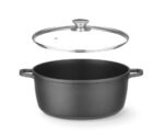 Braadpan met antiaanbaklaag, HENDI, 9L, Zwart, 405x332x(H)138mm - Afbeelding 2