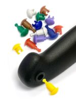 Pizzasnijder, HENDI, Zwart, (L)230mm