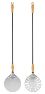 Pizza schep rond, HENDI, geperforeerd, 230x1200mm