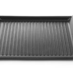 Grillplaat voor inductiekookplaten, HENDI, 390x260x(H)35mm