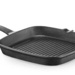 Gietijzeren grillpan, HENDI, 230x230x(H)25mm