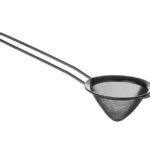 Barzeef conisch PVD gecoat, BarUp, Zwart, ⌀75x220mm