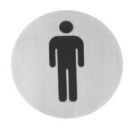 Deurschildjes, HENDI, Dames, ⌀75mm - Afbeelding 3