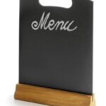 Tafel krijtbord - 2 st., HENDI, 2 st., 210x50x(H)320mm