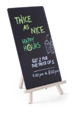 Krijtbord met ezel, HENDI, 220x210x(H)360mm - Afbeelding 2