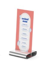 Menukaart houder - 6 st., HENDI, 6 st., 80x77x(H)18mm - Afbeelding 6