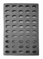 Siliconen bakvorm OVAL, HENDI, 570x375x(H)20mm - Afbeelding 2