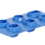 IJsblokjesvorm edelstenen, BarUp, Blauw, 2 st., 190x105x(H)30mm