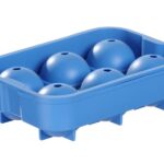 IJsblokjesvorm whisky bol, BarUp, Blauw, 180x125x(H)50mm