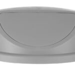 Swing deksel voor ronde afvalbak, AmerBox, past op 691038, Lichtgrijs, ⌀580x(H)190mm