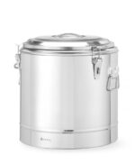 Geïsoleerde draagbare container, HENDI, Kitchen Line, 31L, Zilver, ⌀400x(H)445mm - Afbeelding 2