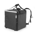 Pizza & voedsel bezorgrugtas geïsoleerd, HENDI, 75,2L, Zwart, 410x410x(H)480mm