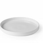 Bord met hoge rand Oslo, HENDI, Oslo, Wit, ⌀240x(H)26mm