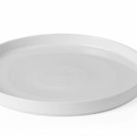 Bord met hoge rand Oslo, HENDI, Oslo, Wit, ⌀280x(H)28mm