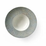 Pastabord Drops Collection, HENDI, Drops Collection, Lichtgrijs, ⌀275mm