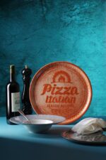 Pizzabord Recipe Collection Rood, HENDI, Rood, ⌀310mm - Afbeelding 2