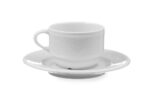 Schotel voor koffiekop, cappuccino kop en mok, HENDI, ⌀150mm