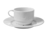 Schotel voor koffie en cappuccinokop, HENDI, ⌀149mm