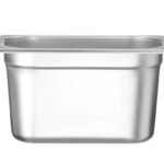 GN 1/4 container, HENDI, Budget Line, GN 1/4, 4L, 265x162x(H)150mm