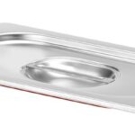 Deksel voor GN containers met siliconenrand, HENDI, Profi Line, GN 1/4, 265x162mm