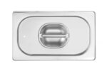 Deksel voor GN containers met siliconenrand, HENDI, Profi Line, GN 1/4, 265x162mm