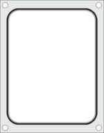 Traysealer matrix, HENDI, container 227x178 mm