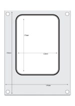 Traysealer matrix, HENDI, container 187x137 mm - Afbeelding 2